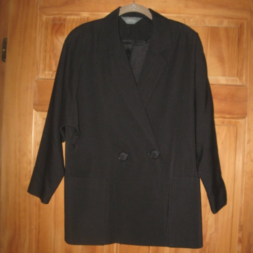 Alicia Black Suit Coat